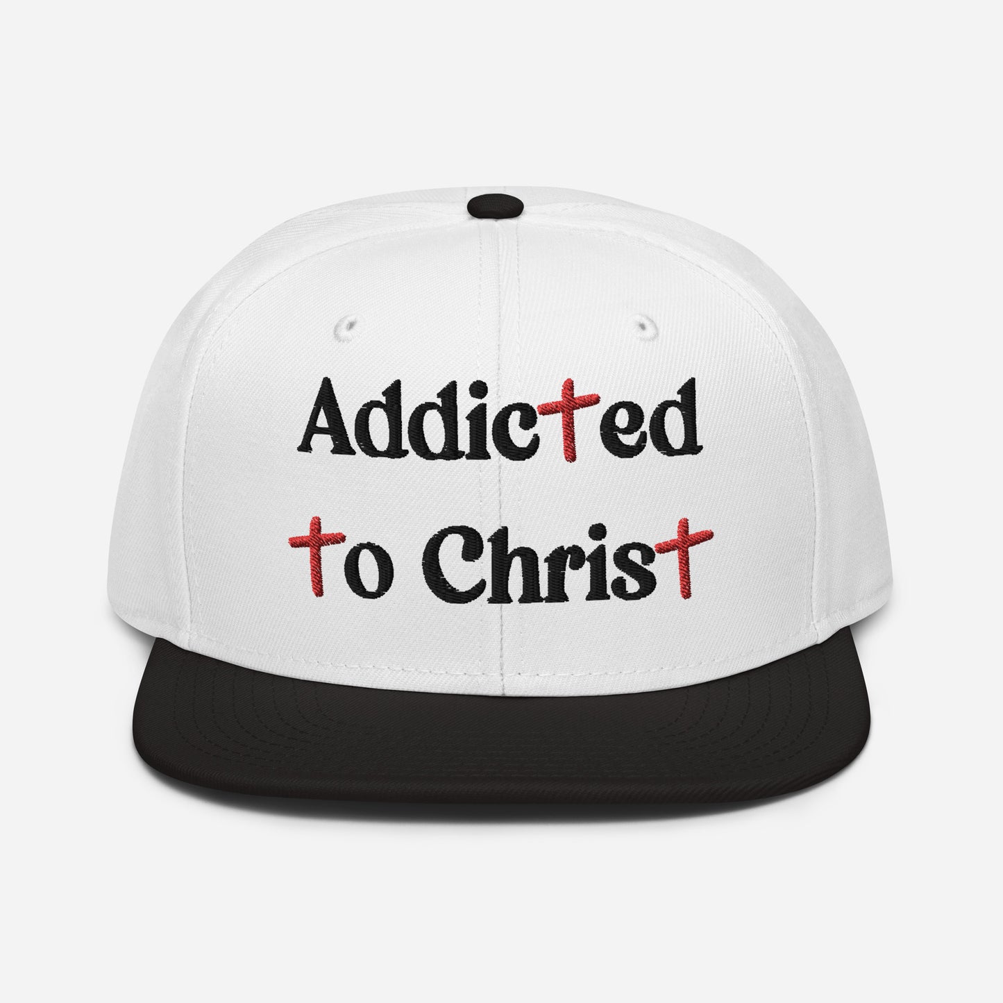 Addicted To Christ Snapback Hat