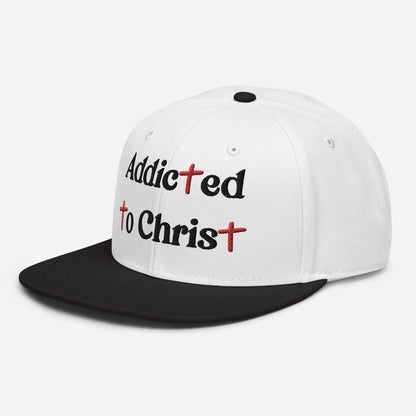 Addicted To Christ Snapback Hat